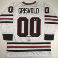 Autographed/Signed CHEVY CHASE Clark Griswold Chicago White Jersey BAS COA product image 1, provided for visual reference