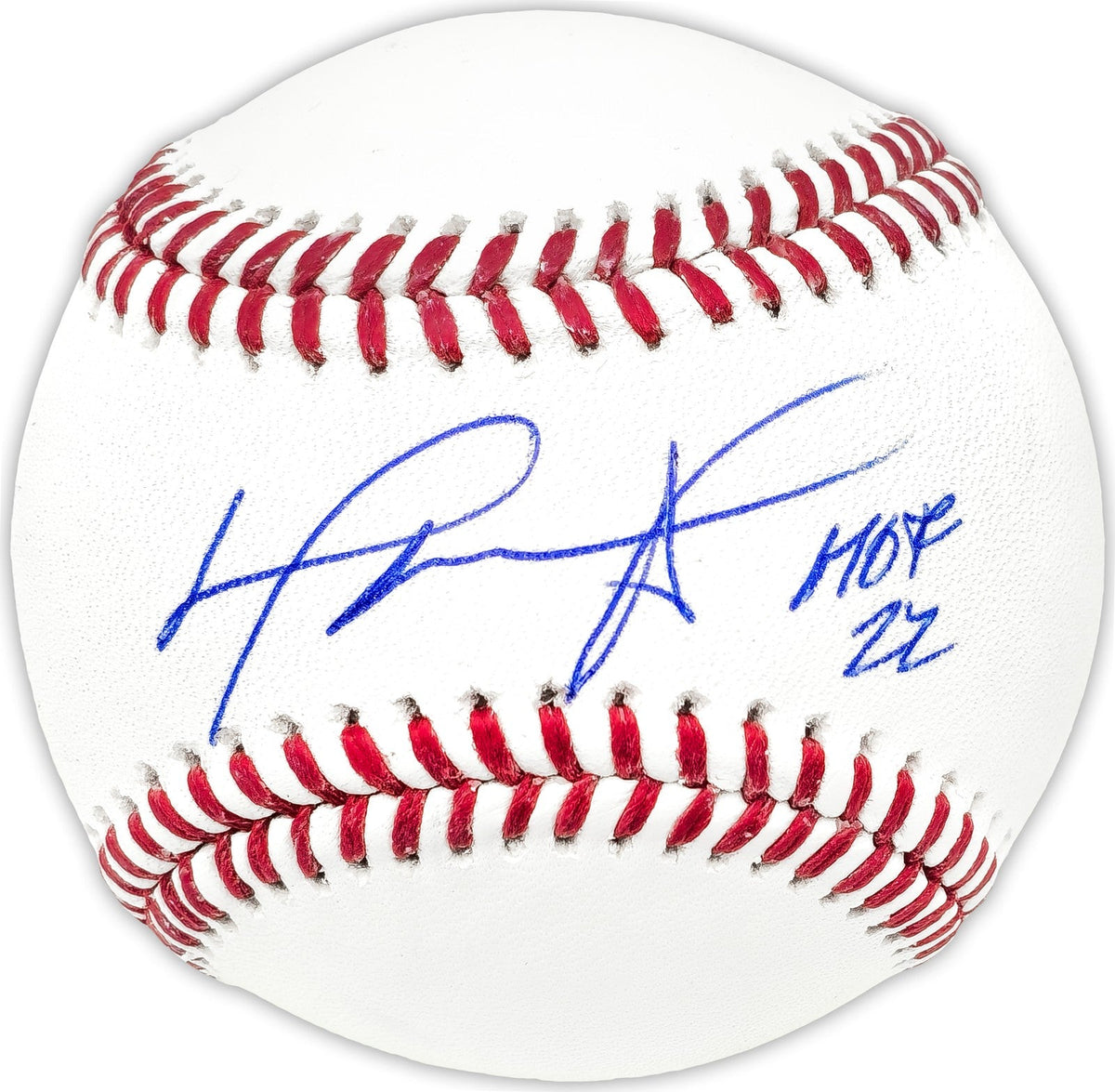 David Ortiz Signed Official MLB Baseball Boston Red Sox "HOF 22" Beckett BAS product image 1, provided for visual reference
