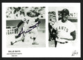 Willie Mays Signed 5x7 Photo San Francisco Giants product image 1, provided for visual reference and product detail review