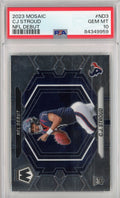 Graded 2023 Mosaic C.J. Stroud #ND3 NFL Debut Rookie RC Card PSA 10 product image 1, provided for visual reference and