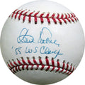 Clem Labine Autographed 1955 WS Champs Baseball product image 1, provided for visual reference and product detail review