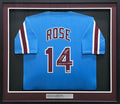 Pete Rose Signed Framed Phillies Jersey "1980 WS Champs" Beckett product image 1, provided for visual reference and product